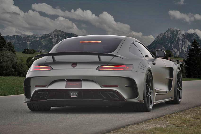Illustration for article titled Mansory Also Ruined This AMG GT Because There Is No God
